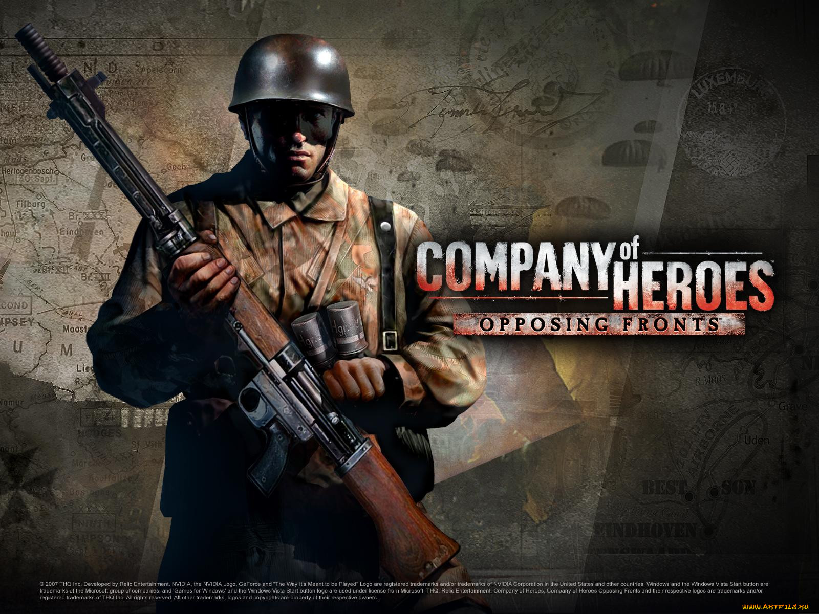 company, of, heroes, opposing, fronts, , 